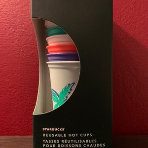 Starbucks hot coffee cups